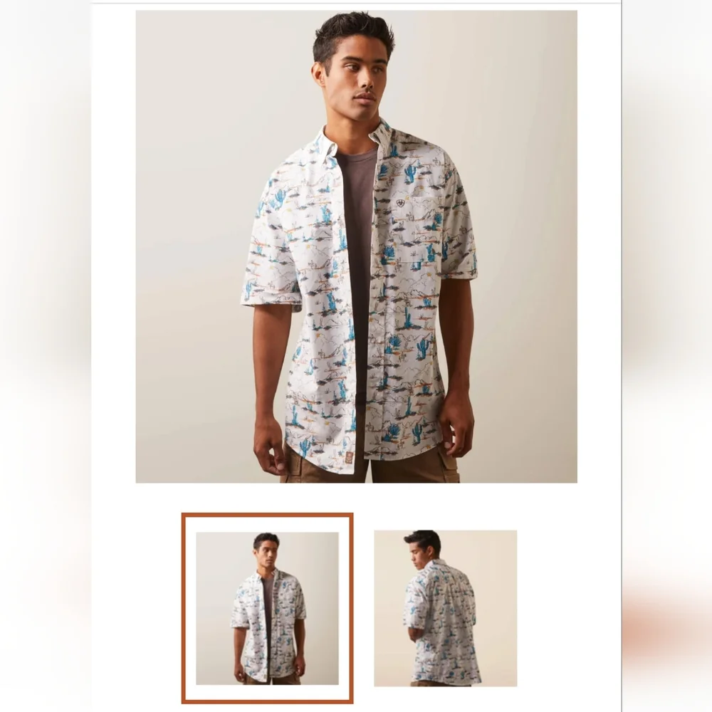 Ariat Men's Krish Classic Fit Button Down Shirt
